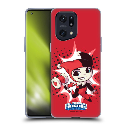 Super Friends DC Comics Toddlers 1 Harley Quinn Soft Gel Case for OPPO Find X5 Pro