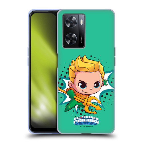 Super Friends DC Comics Toddlers 1 Aquaman Soft Gel Case for OPPO A57s