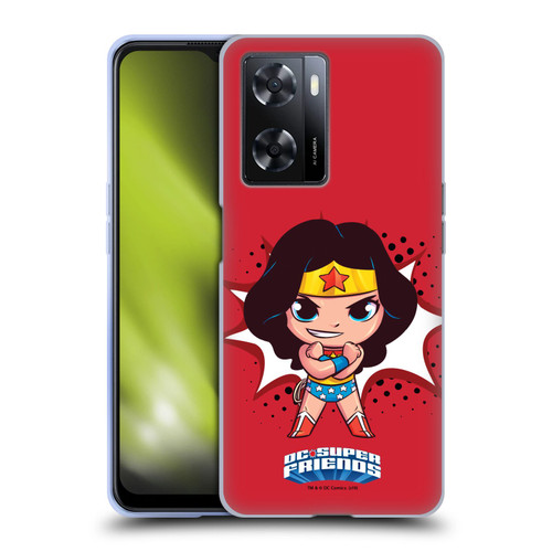 Super Friends DC Comics Toddlers 1 Wonder Woman Soft Gel Case for OPPO A57s