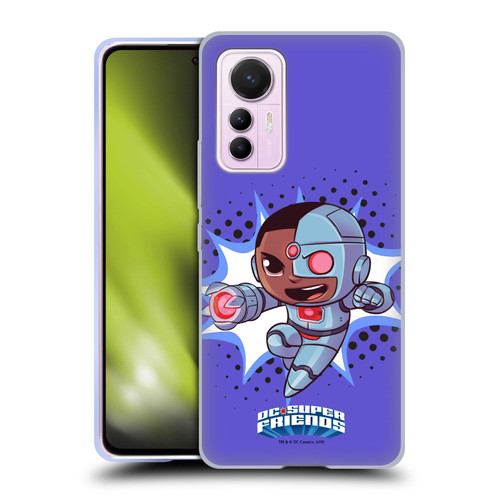 Super Friends DC Comics Toddlers 1 Cyborg Soft Gel Case for Xiaomi 12 Lite
