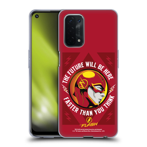 The Flash TV Series Graphics Barry Faster Soft Gel Case for OPPO A54 5G