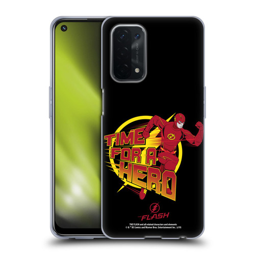 The Flash TV Series Graphics Barry Hero Soft Gel Case for OPPO A54 5G