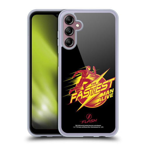 The Flash TV Series Graphics Barry Fastest Man Alive Soft Gel Case for Samsung Galaxy A14 5G