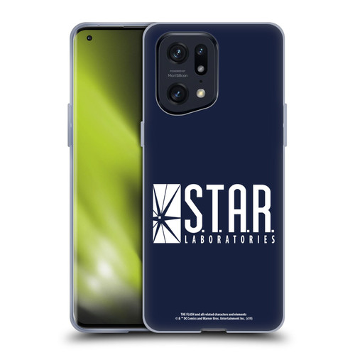 The Flash TV Series Logos Star Labs Soft Gel Case for OPPO Find X5 Pro