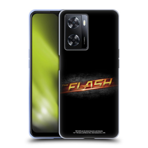 The Flash TV Series Logos Black Soft Gel Case for OPPO A57s