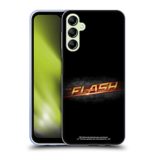 The Flash TV Series Logos Black Soft Gel Case for Samsung Galaxy A14 5G