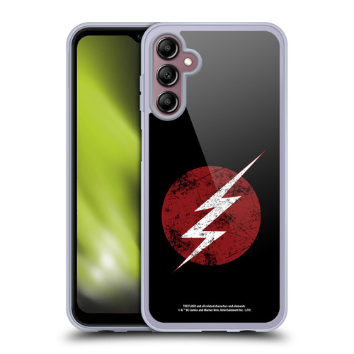 The Flash TV Series Logos Distressed Look Soft Gel Case for Samsung Galaxy A14 5G