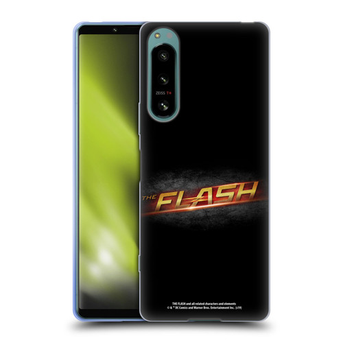 The Flash TV Series Logos Black Soft Gel Case for Sony Xperia 5 IV
