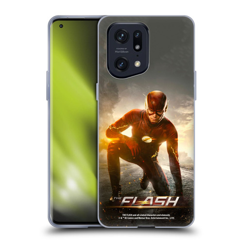 The Flash TV Series Poster Barry Kneel Pose Soft Gel Case for OPPO Find X5 Pro