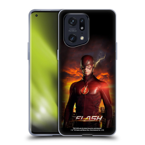 The Flash TV Series Poster Barry Stand Pose Soft Gel Case for OPPO Find X5 Pro