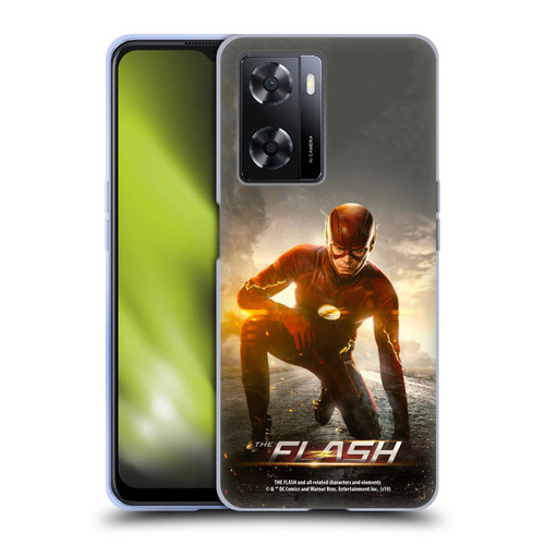 The Flash TV Series Poster Barry Kneel Pose Soft Gel Case for OPPO A57s