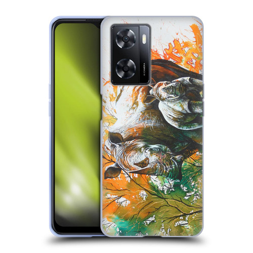 Graeme Stevenson Assorted Designs Rhino Soft Gel Case for OPPO A57s