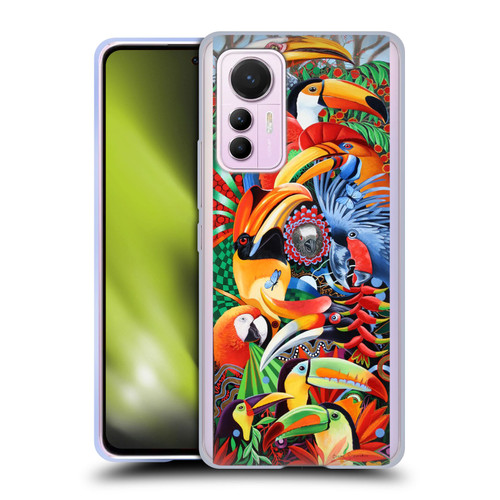Graeme Stevenson Assorted Designs Birds 2 Soft Gel Case for Xiaomi 12 Lite