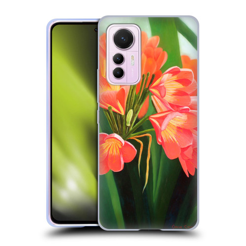 Graeme Stevenson Assorted Designs Flowers 2 Soft Gel Case for Xiaomi 12 Lite