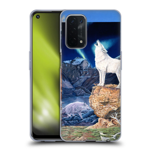 Graeme Stevenson Wildlife Wolves 3 Soft Gel Case for OPPO A54 5G