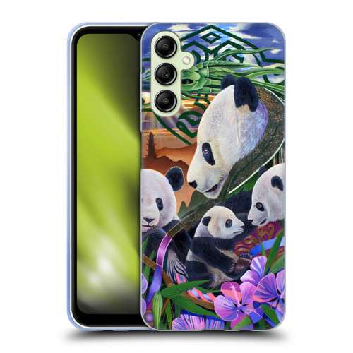 Graeme Stevenson Wildlife Pandas Soft Gel Case for Samsung Galaxy A14 5G