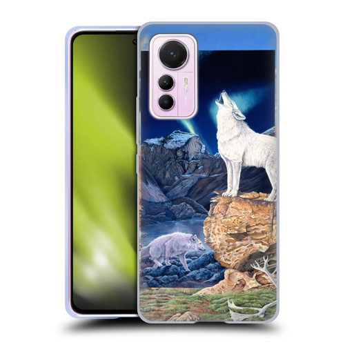 Graeme Stevenson Wildlife Wolves 3 Soft Gel Case for Xiaomi 12 Lite