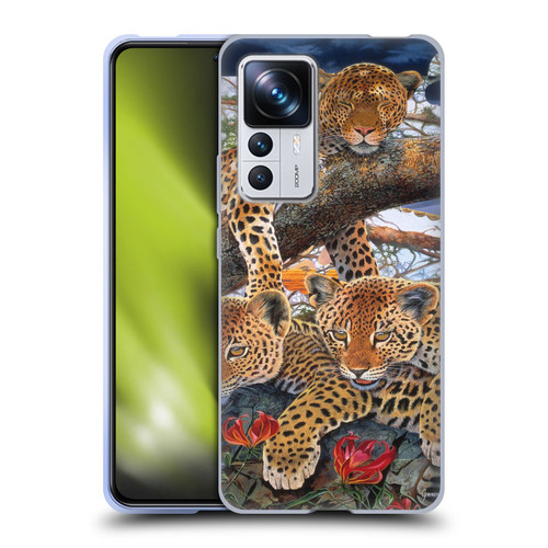 Graeme Stevenson Wildlife Leopard Soft Gel Case for Xiaomi 12T Pro