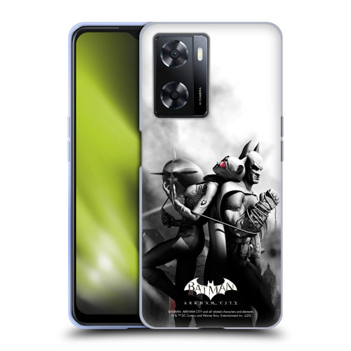 Batman Arkham City Key Art Catwoman Soft Gel Case for OPPO A57s