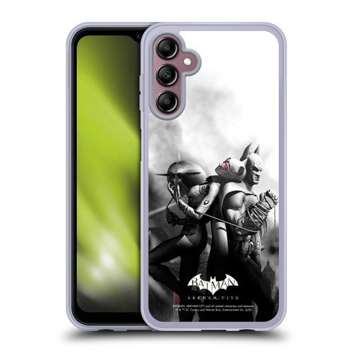 Batman Arkham City Key Art Catwoman Soft Gel Case for Samsung Galaxy A14 5G