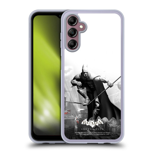 Batman Arkham City Key Art Comic Book Cover Soft Gel Case for Samsung Galaxy A14 5G