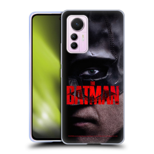 The Batman Posters Close Up Soft Gel Case for Xiaomi 12 Lite
