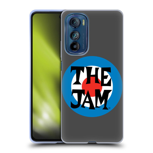 The Jam Key Art Target Logo Soft Gel Case for Motorola Edge 30