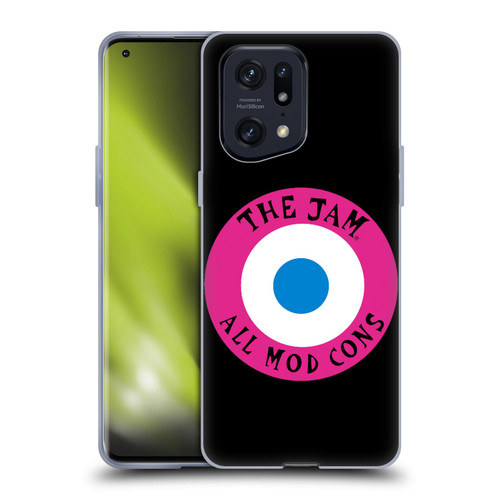 The Jam Key Art All Mod Cons Soft Gel Case for OPPO Find X5 Pro