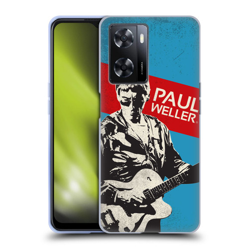 The Jam Key Art Paul Weller Soft Gel Case for OPPO A57s