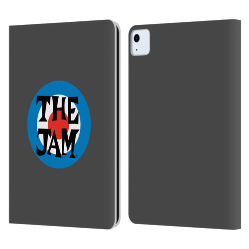The Jam Key Art Target Logo Leather Book Wallet Case Cover For Apple iPad Air 2020 / 2022