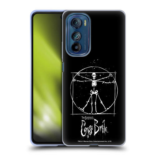 Corpse Bride Key Art Vitruvian Skeleton Soft Gel Case for Motorola Edge 30