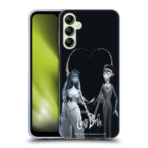 Corpse Bride Key Art Holding Hands Soft Gel Case for Samsung Galaxy A14 5G