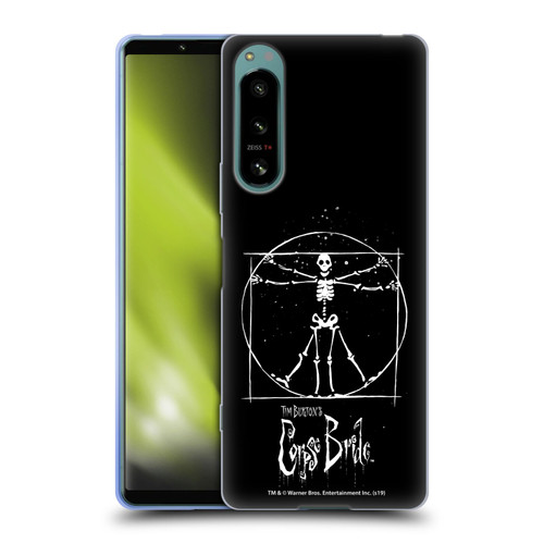 Corpse Bride Key Art Vitruvian Skeleton Soft Gel Case for Sony Xperia 5 IV