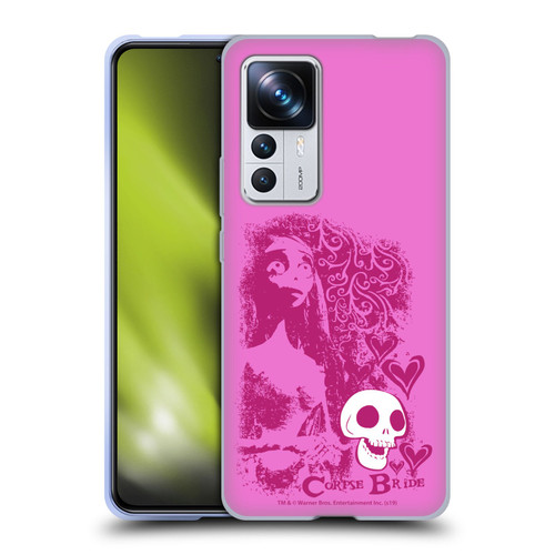 Corpse Bride Key Art Pink Distressed Look Soft Gel Case for Xiaomi 12T Pro