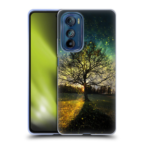 Patrik Lovrin Dreams Vs Reality Magical Fireflies Dreamy Soft Gel Case for Motorola Edge 30