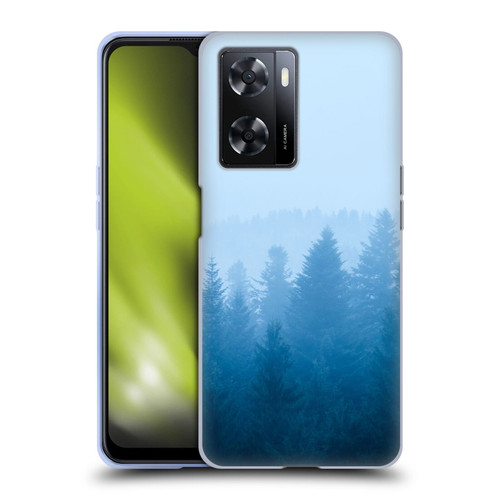 Patrik Lovrin Magical Foggy Landscape Fog Over Forest Soft Gel Case for OPPO A57s
