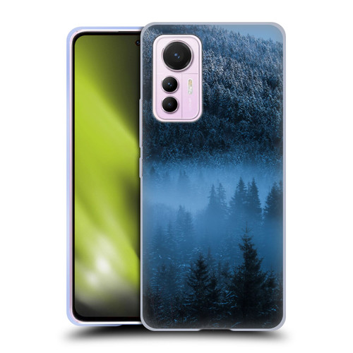 Patrik Lovrin Magical Foggy Landscape Magical Fog Over Snowy Forest Soft Gel Case for Xiaomi 12 Lite