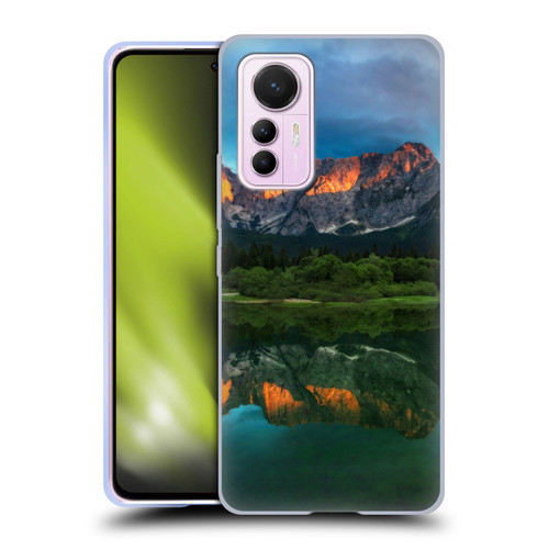 Patrik Lovrin Magical Lakes Burning Sunset Over Mountains Soft Gel Case for Xiaomi 12 Lite