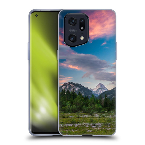 Patrik Lovrin Magical Sunsets Amazing Clouds Over Mountain Soft Gel Case for OPPO Find X5 Pro
