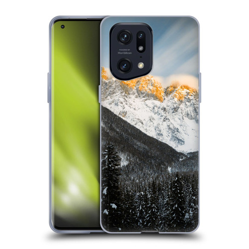 Patrik Lovrin Magical Sunsets Last Light On Slovenian Alps Soft Gel Case for OPPO Find X5 Pro