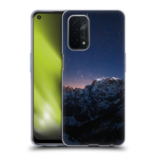 Patrik Lovrin Night Sky Stars Above Mountains Soft Gel Case for OPPO A54 5G