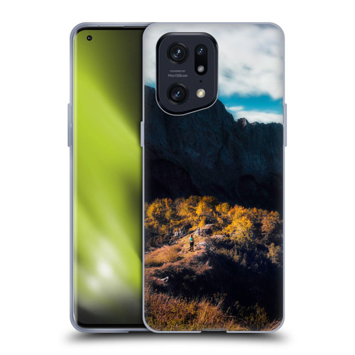 Patrik Lovrin Wanderlust In Awe Of The Mountains Soft Gel Case for OPPO Find X5 Pro