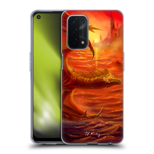 Piya Wannachaiwong Dragons Of Fire Lakeside Soft Gel Case for OPPO A54 5G