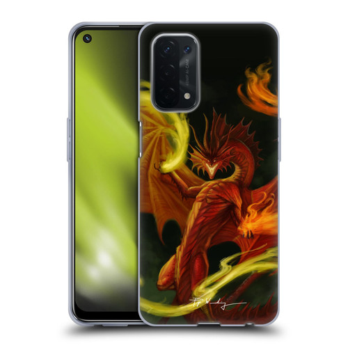 Piya Wannachaiwong Dragons Of Fire Magical Soft Gel Case for OPPO A54 5G