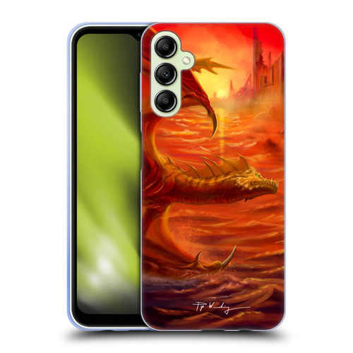 Piya Wannachaiwong Dragons Of Fire Lakeside Soft Gel Case for Samsung Galaxy A14 5G