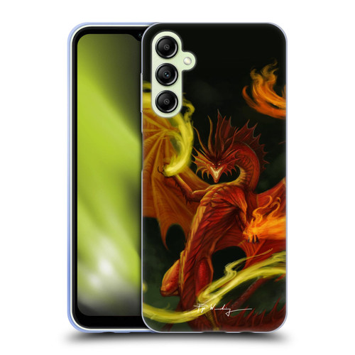 Piya Wannachaiwong Dragons Of Fire Magical Soft Gel Case for Samsung Galaxy A14 5G
