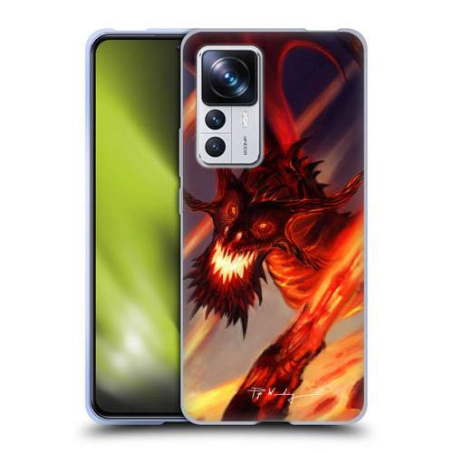 Piya Wannachaiwong Dragons Of Fire Soar Soft Gel Case for Xiaomi 12T Pro