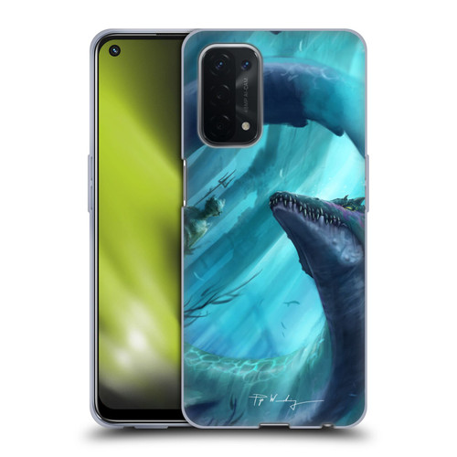 Piya Wannachaiwong Dragons Of Sea And Storms Dragon Of Atlantis Soft Gel Case for OPPO A54 5G