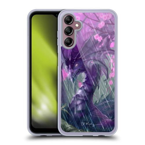 Piya Wannachaiwong Dragons Of Sea And Storms Spring Rain Dragon Soft Gel Case for Samsung Galaxy A14 5G