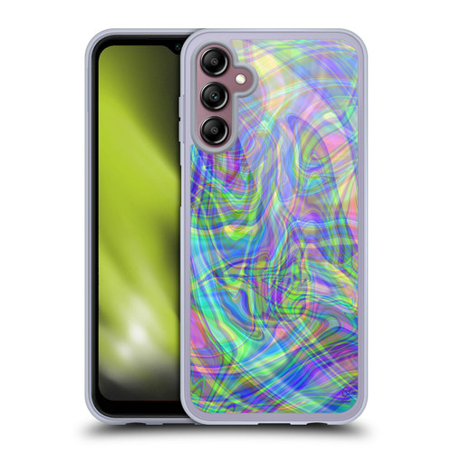 Suzan Lind Colours & Patterns Iridescent Abstract Soft Gel Case for Samsung Galaxy A14 5G